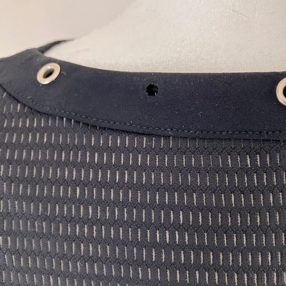 SHAN BLACK MESH & GROMMETS COVERUP - Picture 10 of 13